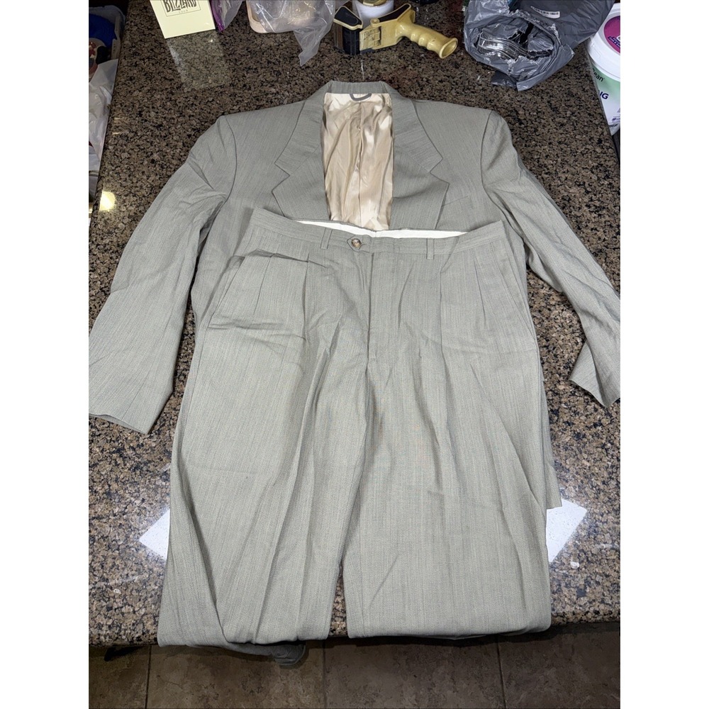 Christian Christian Dior Monsieur Grey Blazer And Pants Ct3 Not Sure On Size